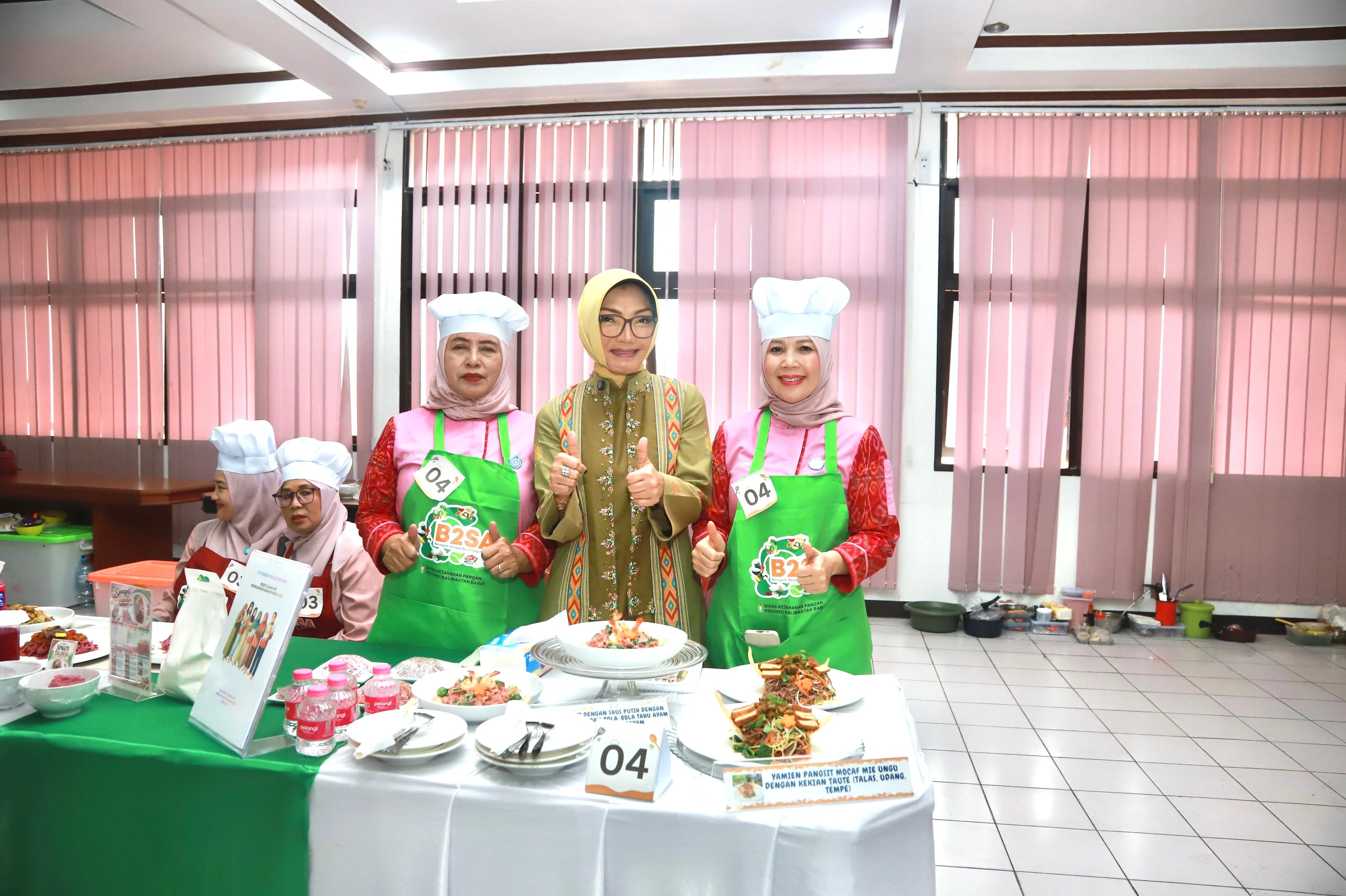 TP PKK Kota Pontianak Juara II Inovasi Pangan Kalbar